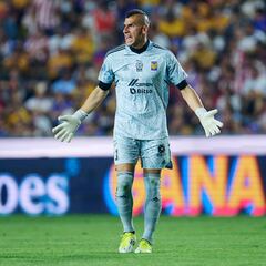 Nahuel Guzmán cumplirá 400 juegos con Tigres