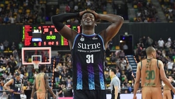 Delgado, hundido tras la derrota