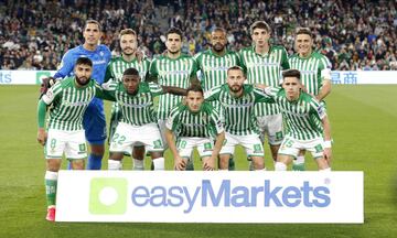 Equipo del Betis.