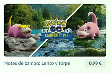 pokemon go lento y torpe investigacion temporal slowpoke galar