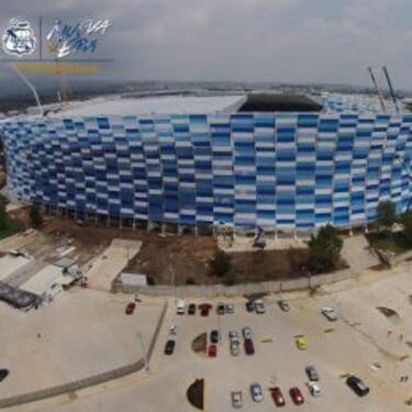 Así va la remodelación del Estadio Cuauhtémoc