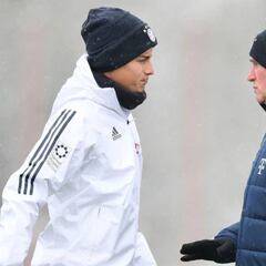 Heynckes lleva de a poco a James antes de su regreso