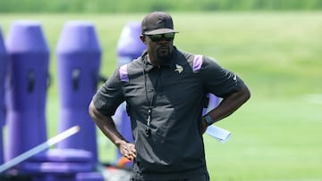 Minnesota Vikings defensive coordinator Brian Flores sued the NFL for racial discrimination in 2022 and now his case will move forward in court.
