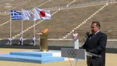 La llama olímpica llega a Japón