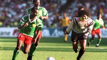 Roger Milla, Marc Vivien Foé y los duelos Colombia-Camerún