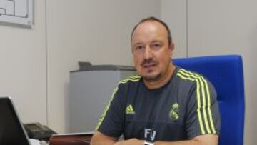 Rafa Ben&iacute;tez ya est&aacute; trabajando.
 