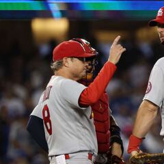 The St. Louis Cardinals fire manager Mike Shildt