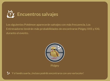 Día de las Bromas Voladoras de Pidgey en Pokémon GO: fecha, horarios y cómo participar