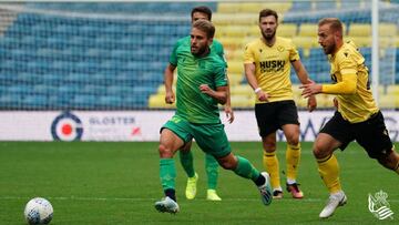 Isak se reivindica con un doblete en el empate contra el Millwall