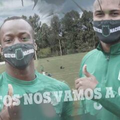 Nacional retorna a prácticas con un sentido mensaje a sus hinchas