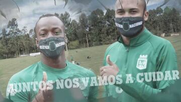 Nacional retorna a prácticas con un sentido mensaje a sus hinchas
