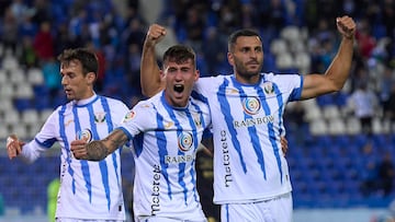 23/10/22 PARTIDO ENTRE EL CLUB DEPORTIVO LEGANES Y EL TENERIFE CELEBRADO EN EL ESTADIO MUNICIPAL DE BUTARQUE
GOL QASMI 2-1