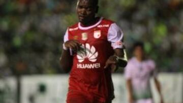 Ibargüen hizo doblete en su primer partido con Santa Fe.