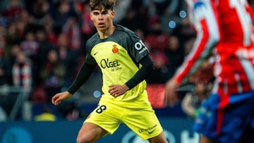 El centrocampista Jan Salas debuta con el Mallorca en Primera división contra el Atlético de Madrid en el Metropolitano.