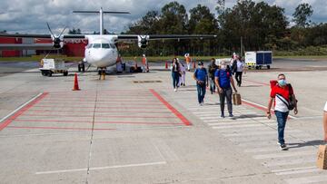 As&iacute; fue el primer plan piloto en el aeropuerto de Rionegro