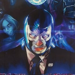 Blue Demon jr. tendrá cómic y presentó al continuador de su leyenda