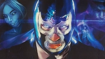 Blue Demon jr. tendrá cómic y presentó al continuador de su leyenda