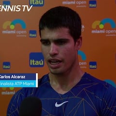 Las palabras de Alcaraz nada más hacer historia que dicen mucho de lo que se viene con él