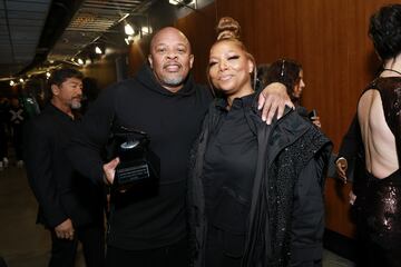 Dr. Dre y Queen Latifah.