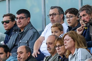 Sergio González, muy recientemente en la grada del Nuevo Mirandilla viendo un Cádiz-Córdoba.