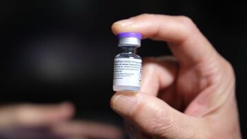 Foto de una de las vacunas autorizadas por la EMA