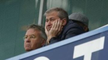 El propietario del Chelsea, Roman Abramovich, durante un partido.