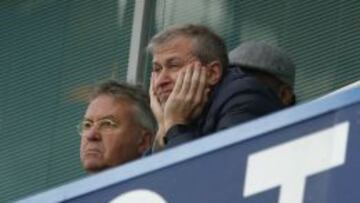 El propietario del Chelsea, Roman Abramovich, durante un partido.