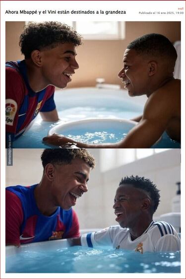 La polémica del partido del Madrid protagonista de los memes de la Copa del Rey