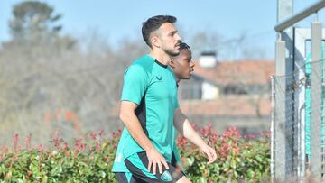 20/02/25 ENTRENAMIENTO ATHLETIC DE BILBAO PAREDES NICO WILLIAMS