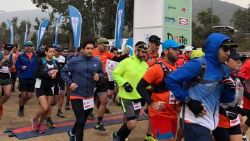 El chileno Santiago Margozzini ganó la tercera edición del Doite Trail Run UC en San Carlos de Apoquindo