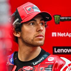 Bastianini nota la presión