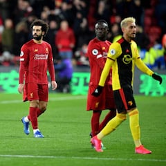 El Liverpool cae en la Premier tras 44 partidos, a 11 días del Atleti