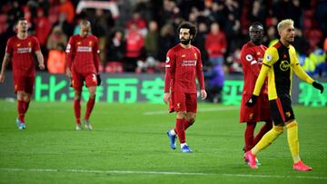 El Liverpool cae en la Premier tras 44 partidos, a 11 días del Atleti