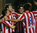 El Atleti B exhibe pegada