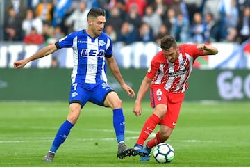 Koke y Rubén Sobrino.