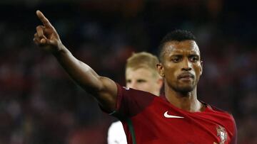 Nani se encuentra en la Eurocopa de Francia con Portugal.