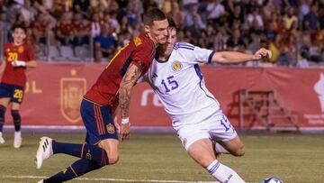 Rafa Marín con la sub-21