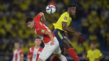 Colombia y Paraguay empataron 1-1 en el estadio MEtropolitano por las Eliminatorias Sudamericanas.