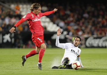 Luka Modric y Dani Parejo.