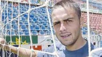 <b>DESEADO. </b>Sergio García es un goleador que desea jugar en el Real Zaragoza.