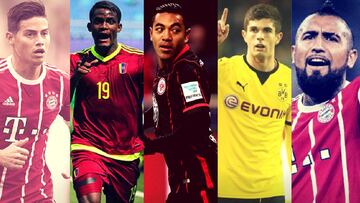 Jugadores americanos más destacados de la Bundesliga.