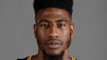 Iman Shumpert, posando en el media day.