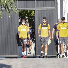 Maxi Gómez está descartado para el derbi ante el Elche