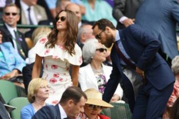 Pippa Middleton y su hermano James Middleton.