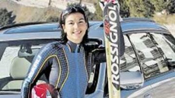 <b>PREPARADA. </b>Rienda trabaja duro para obtener resultados.