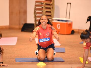 En imágenes, la Selección Colombia Femenina Sub 20 realiza su primer entrenamiento en Viña del Mar de cara al Sudamericano.