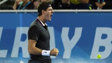 Sigue los comentarios en vivo online del partido de cuartos de final de DelRay Beach entre Del Potro y Mcdonald, hoy, 22 de febrero, en As.com.