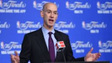 Adam Silver, comisionado de la NBA.