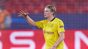 Haaland links to Barcelona given positive noises by Laporta