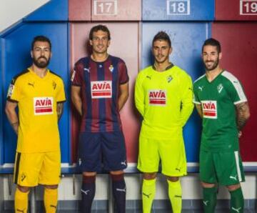 Nueva equipación del Eibar.